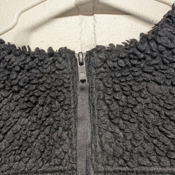 Lululemon Wool Whenever Crew Sweatshirt Boxy Pullover Sherpa Womens Size 6 - Picture 3 of 6
